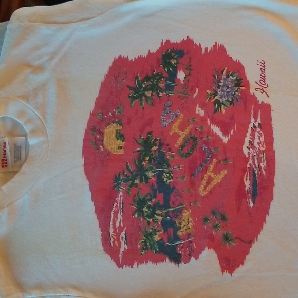 Toddler Aloha Wear Hawaiian Print Tshirt over matching shorts Size M (10-12) - Picture 7 of 12